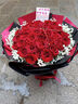 幽客玉品鲜花速递红玫瑰花束表白送女友老婆生日礼物全国同城配送 33朵红玫瑰花束—女王款 实拍图