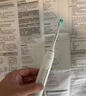 飞利浦（PHILIPS）声波电动牙刷钻石3系 情侣款送男生/女友礼物 生日礼物 微泡水流 白色 HX5181/01 实拍图