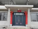 2026元宵豪华长杆植绒加厚灯笼春节福字喜字灯笼农村大门高档款式 100#五福临门【幸福珠须盘】插电LED灯【1对】 66cm 实拍图