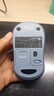 罗技（Logitech）M221 轻音鼠标 无线鼠标 办公鼠标 对称鼠标 带无线微型接收器 雾霭蓝 实拍图