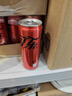 可口可乐（Coca-Cola）零度 Zero 无糖汽水 碳酸饮料 330ml*24摩登罐  实拍图