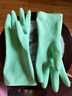 妙洁灵巧型柔韧手套 天然乳胶 1双装大号 清洁洗衣洗碗家务做饭手套 实拍图