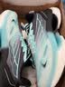 DEATKN德国足底筋膜炎专用鞋男女士骨刺脚跟痛跟腱疼跑步扁平足支撑 [蓝色网面款]足弓支撑防滑减震 42 实拍图