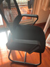点萤 电脑椅子弓形椅办公椅久坐舒服座椅宿舍椅子靠背椅DNY-84pro 【升级防倾底角】黑框黑网 实拍图