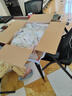 优衣库棉质宽松衬衫/长袖女装衬衣483880 62 粉蓝色(条纹) 3XL 实拍图