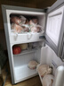 华宝小冰箱小型家用出租房用冷藏冷冻两用一级能效节能省电迷你宿舍寝室办公室二门电冰箱 【店长推荐】58L银色【一级能效】 实拍图