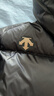 迪桑特（DESCENTE）迪桑特SKI STYLE系列HEAT NAVI男士短款亮面保暖羽绒服 BK-黑色 2XL (185/104A) 实拍图