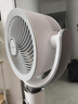 艾美特（AIRMATE）【小暴风PRO】空气循环扇家用大风力摇头电风扇卧室安静轻音小风扇桌面台式节能落地扇电扇 X231 实拍图