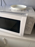 美的（Midea）快捷微波炉 家用小型 360°转盘加热 旋钮操控 易洁内胆（M1-L213B） 实拍图