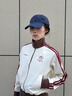 卡帕（Kappa）背靠背运动外套女款2026新款复古针织撞色开衫卫衣女潮K0E62WK01D 实拍图
