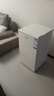 海尔（Haier）立式冷柜电脑控温冰柜家用冷柜4D匀冷微霜小占地母乳小冰箱 「山茶花新品」64升小占地旋钮灵活控温微霜 64升 实拍图