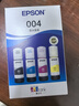 爱普生（EPSON）原装004墨水L3151 L3153 L3251 L3253 L3256 L3258 1258打印机 004BK/C/M/Y        【四色套盒】 实拍图