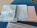 洁丽雅（Grace）新疆棉抗菌方巾3条装纯棉柔软舒适宝宝儿童吸汗吸水小毛巾擦汗巾 实拍图