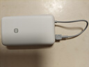 小米（MI）【3C认证】充电宝自带线快充版20000 33W浅灰色可上飞机/火车可充手机平板笔记本户外储能电源 实拍图