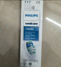 飞利浦（PHILIPS）电动牙刷头官方原装适配钻石3/7/9系列刷柄 亮白 欧洲进口 3支装HX6063/67 白色 实拍图