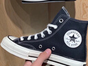 匡威（Converse）1970s 三星标经典高帮鞋情侣运动鞋学生鞋休闲帆布鞋男鞋女鞋 162050C 经典黑 38 /5.5 实拍图
