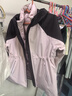 波司登（BOSIDENG）【叠变】冲锋衣鹅绒服明星同款女短三合一外套B250331302 【店长推荐】西曼粉/泥土棕-谷爱凌同款色 L 170/92A 体重约120-130斤 实拍图