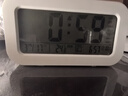康巴丝电子闹钟学生专用起床神器电子时钟 学生儿童闹钟开学升学季必备 801 充电款白色新年礼物开学季 实拍图