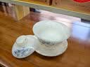 祺铭轩冰种璞玉瓷三才盖碗功夫陶瓷茶杯茶具白瓷泡茶器茶碗礼盒装礼品 实拍图