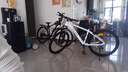 喜德盛（xds）山地自行车黑客350 X6铝合金车架21速变速机械碟刹 白灰15.5寸（适合身高150-165cm） 实拍图