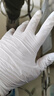 英科医疗（INTCO）一次性手套医用丁腈100只L码白色防护实验室家务洗碗乳胶橡胶手套 实拍图