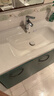 波彼（BOBI）台盆陶瓷一体盆洗手盆单盆阳台浴室柜卫生间半嵌入洗脸面盆池定制 【100*48CM】盆+弹跳下水+防臭管 实拍图