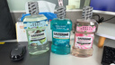 李施德林Listerine漱口水 清新果味减少细菌 樱花蜜桃500ml+椰香青柠500mL 实拍图