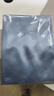 慈云纯色真丝枕巾 100%真丝面料单面丝绸一只装 雾霾蓝 48*74cm 实拍图