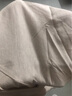 H&M男装女装T恤夏季透气圆领运动短袖内搭简约上衣正肩T恤0685816 浅米色 M 175/100 实拍图