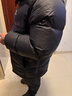 骆驼火山羽绒服男女冬季连帽抗静电鸭绒保暖情侣面包服 M34CR07674B 实拍图
