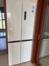 美的（Midea） 457十字对开四开门 宽753mm 纯平零嵌入底部散热大容量一级双变频风冷无霜家用客厅厨房冰箱 MR-457WUSPZE 苍穹灰 实拍图