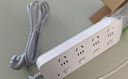 公牛（BULL）分控插座/插线板/插排/排插/接线板/宿舍家用桌面拖线板  3C认证  4位分控全长1.8米 独立开关 实拍图