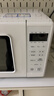 美的（Midea）变频小清新微波炉 液晶屏幕 磨砂面板 小型20L家用 匠心工艺（PM2002） 实拍图