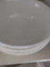 瓷秀源 纯白骨瓷碗家用饭碗汤碗面碗创意餐具简约瓷器可订制LOGO 8英寸奥碗1个 实拍图