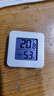 迷你温湿度计室内高精准度电子温度计简约版其他护理电器 【白色款】1个装 实拍图