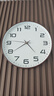 京东京造 木语系列挂钟大刻度 钟表挂墙时钟客厅电子35cm摩卡棕 实拍图