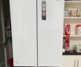 美的（Midea）400L法式四开门冰箱超薄零嵌入式小户型一级能效风冷无霜节能变频以旧换新白色MR-418WFPE国家补贴 实拍图