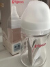 贝亲（Pigeon）新生儿 防胀气宽口径玻璃奶瓶160ml SS号奶嘴 0个月+ AA260 实拍图