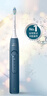 飞利浦（PHILIPS）声波电动牙刷钻石3系 生日礼物情侣款送男生女友微泡水流HX5181/02 蓝色 实拍图