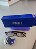年轻态防蓝光老花眼镜添福系列男女款高清超轻中老年人花镜TF8008+200度 实拍图
