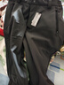 京东京造风盾300软壳裤耐磨户外防风专业登山徒步裤男款 岩石灰 L 实拍图