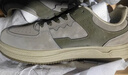 回力（Warrior）官方男鞋夏季新款百搭潮流板鞋子男士时尚休闲运动鞋男 灰/军绿40 实拍图