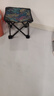 椅子板凳小椅子户外钓椅马扎钓鱼便捷多功能超轻四角凳子马扎 枫叶蓝色【ABC增加承重】 实拍图