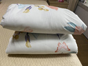 洁丽雅（Grace）7A抗菌纯棉被套单件100%全棉印花被罩单人学生被套 清雅150*200cm 实拍图