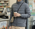 海澜之家轻薄排骨羽绒服男【90绒高品质羽绒】石墨烯外套男冬季过年 实拍图