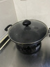 美菱（MeiLing）新升级32cm电炒锅多功能电热锅0涂层多用途加厚铸铁电锅电火锅电煮锅电蒸锅煎炒煮一体锅炒菜锅 实拍图