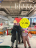 优衣库女装高级保暖羽绒长大衣/外套夹克481014 09 黑色 S /155/80A 实拍图