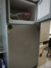 奥克斯小冰箱家用小型迷你冷藏冷冻两用出租房宿舍用节能省电寝室办公室电冰箱 【净化去味】156银色【高效保鲜 铜管速冷】42L 实拍图