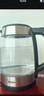 美的（Midea）电水壶热水壶家用高硼硅玻璃1.7L大容量1800W透明暖水壶自动断电泡茶MK-SHJ1722 实拍图