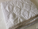 水星家纺大豆床垫A类柔肤抗菌防螨床垫软可折叠水洗床褥 1.8米床 白 实拍图